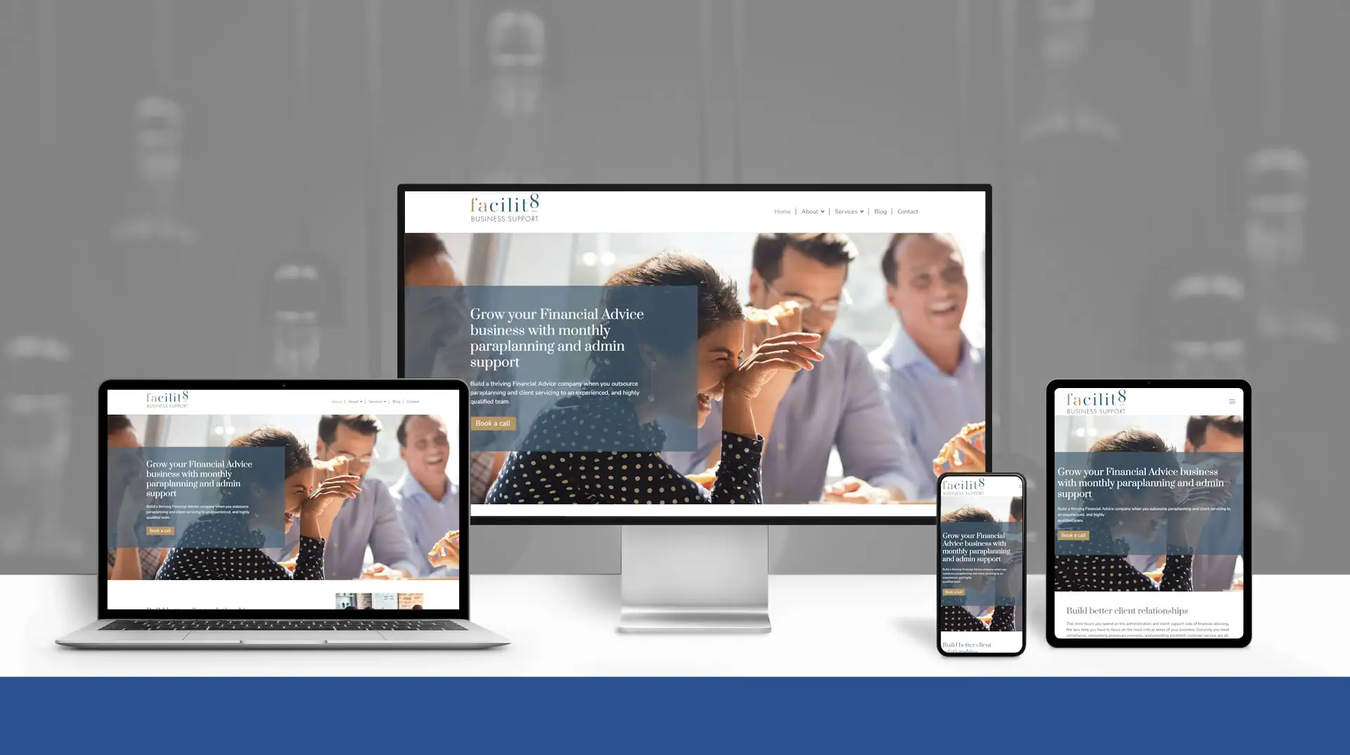 Financial Services Website Design in the UK