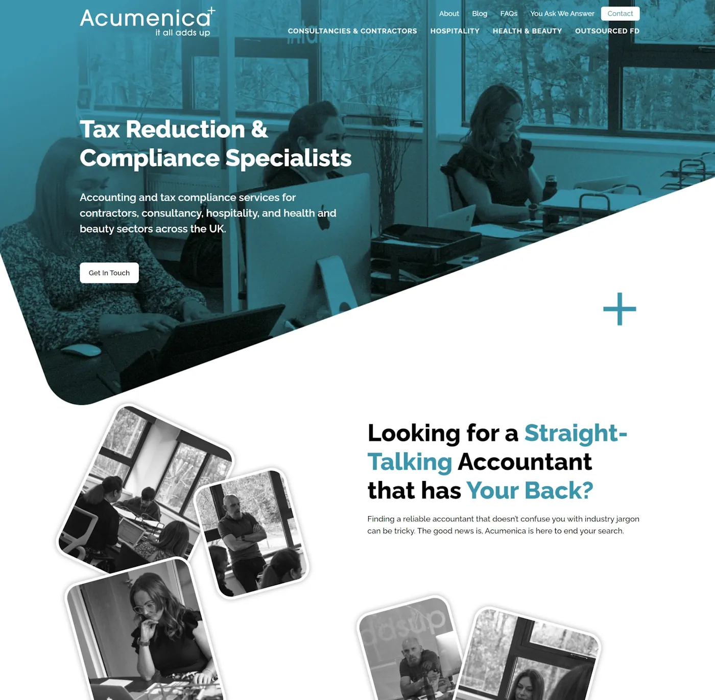Website design for accountants