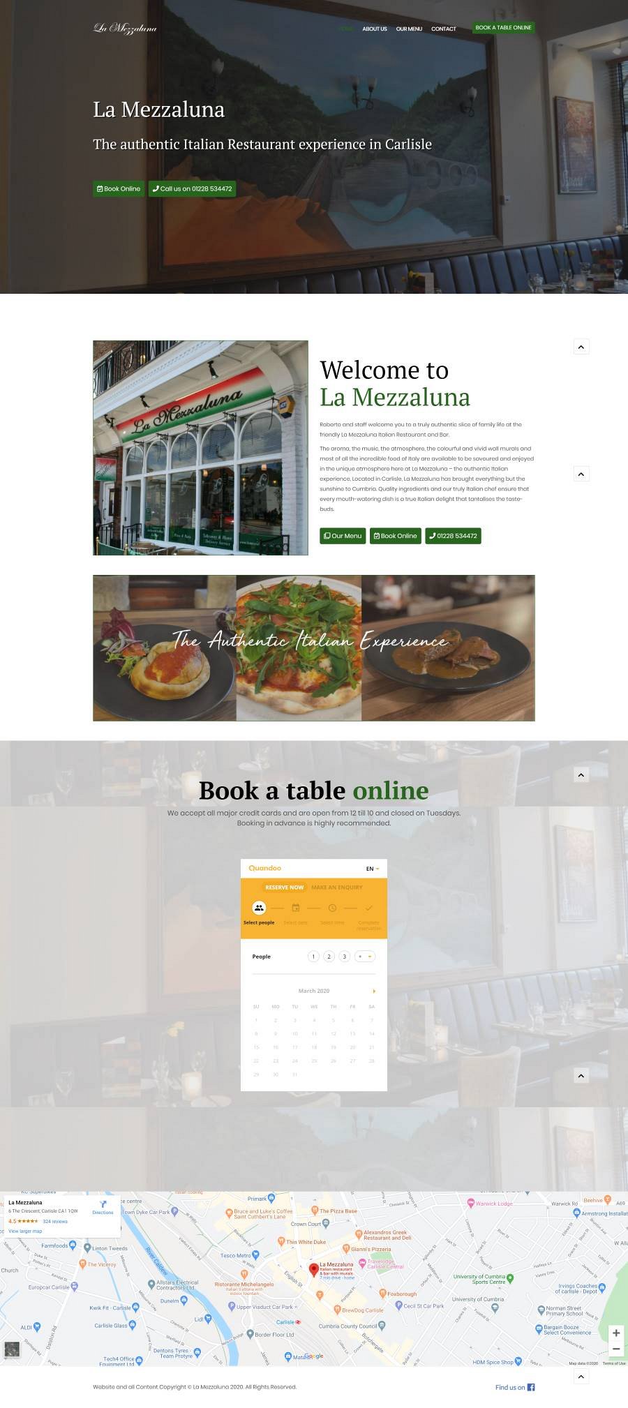 La Mezzaluna Italian Restaurant