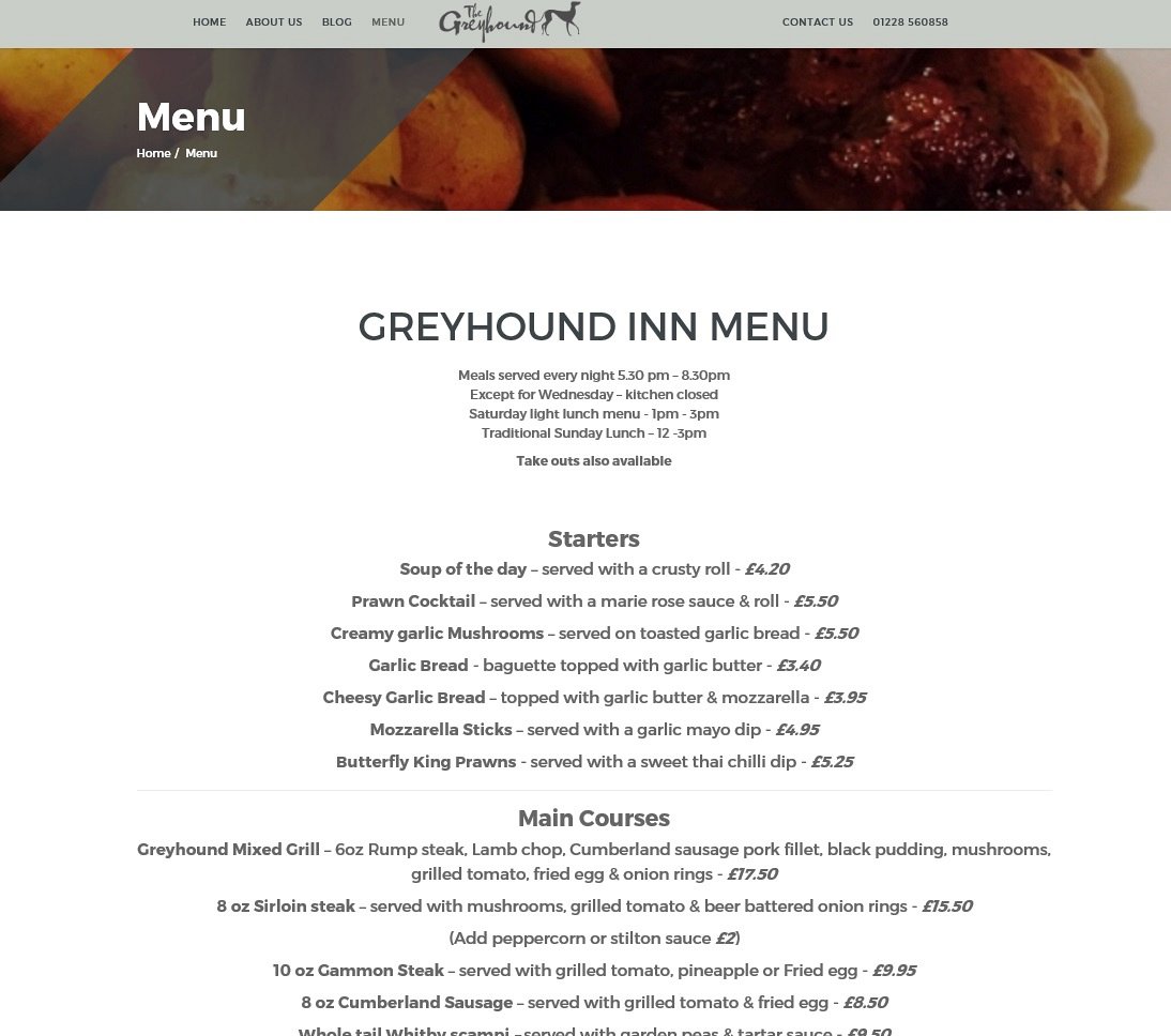 Greyhound Inn, Cotehill