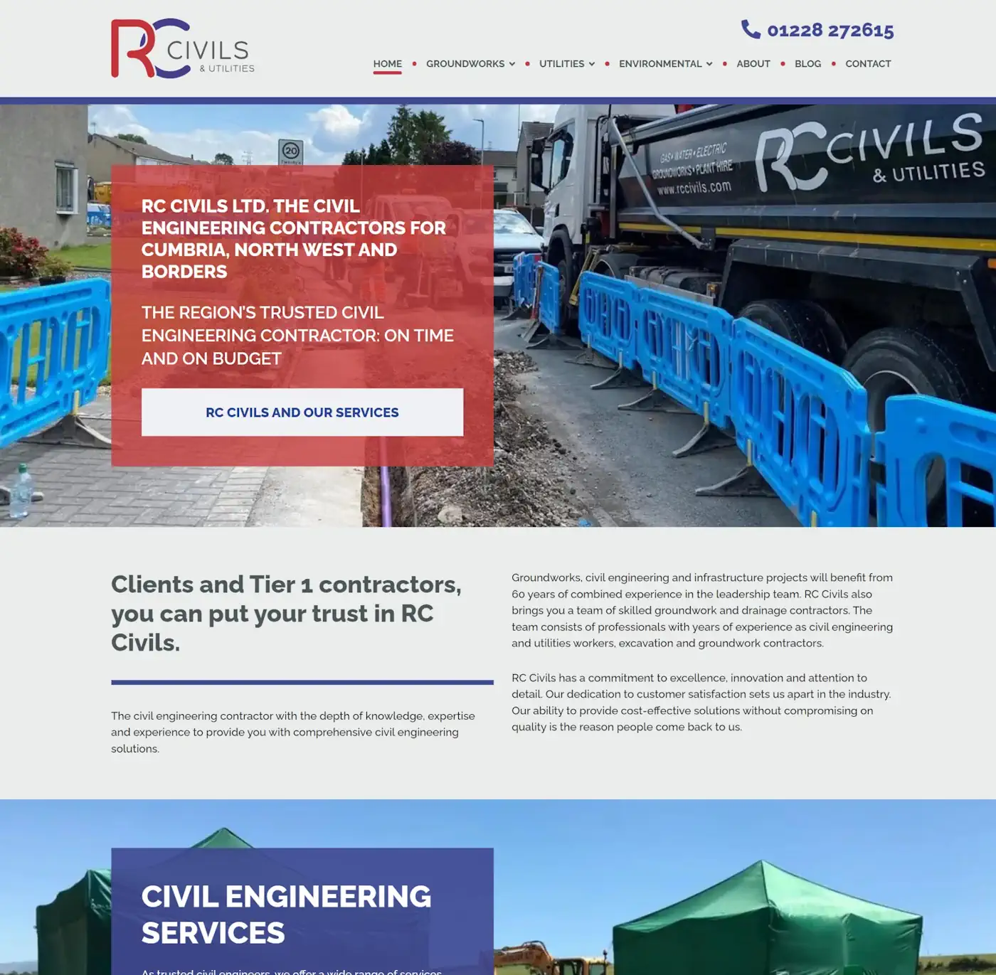 Bespoke Carlisle web design agency in Cumbria