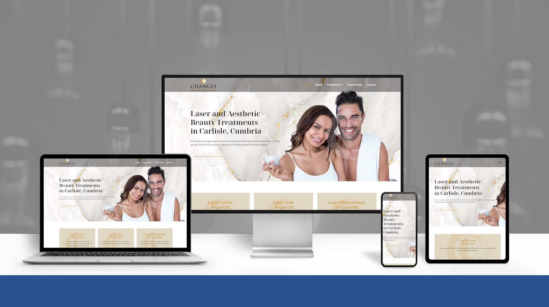 Bespoke website design for aesthetic clinics in Carlisle, Cumbria, and the UK