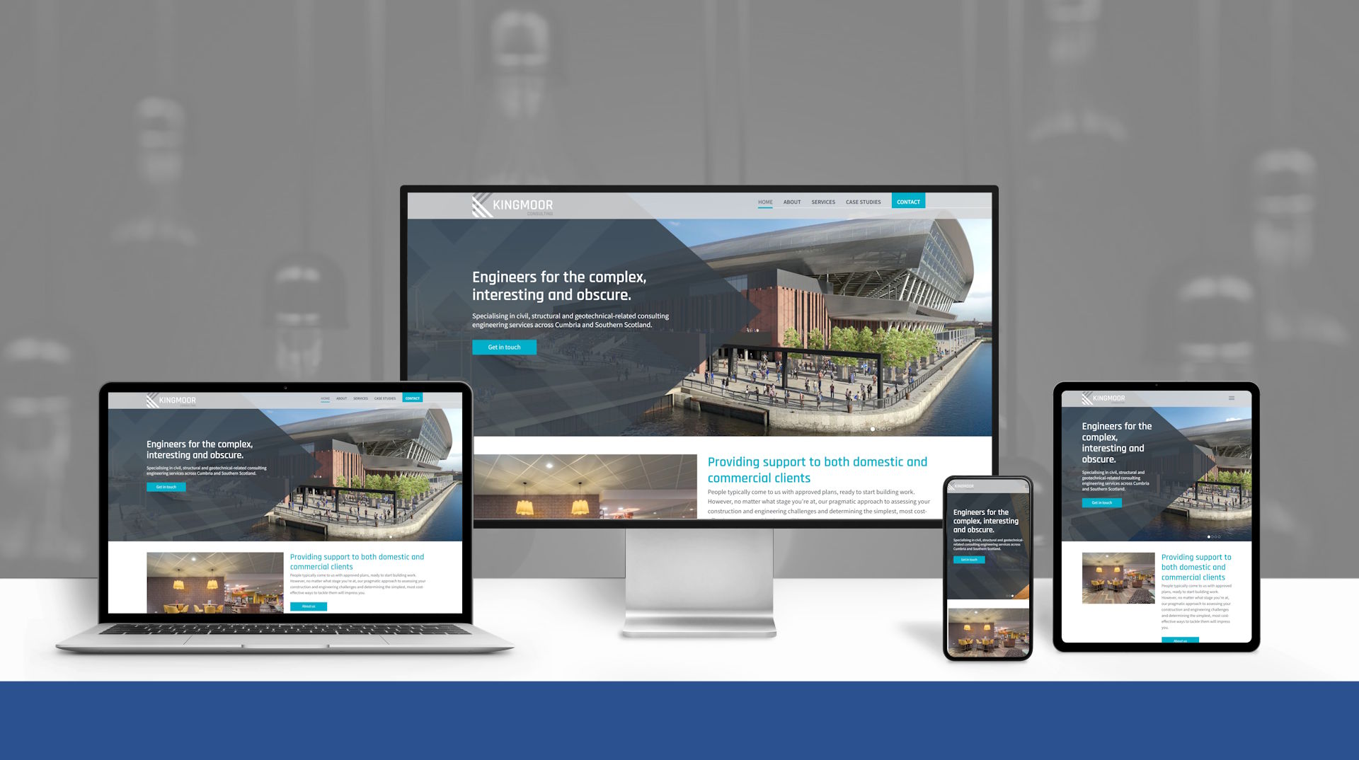 Website design and digital marketing for engineering consultancies in the UK and US