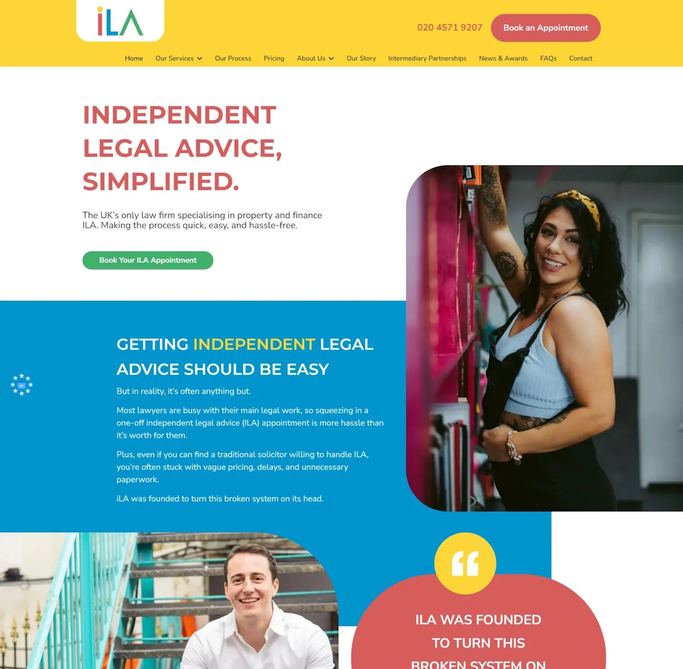 Website design for law firms in the UK