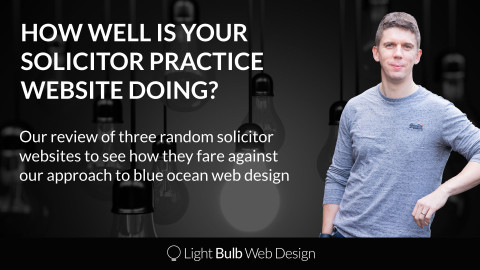 Is your solicitor practice website keeping you in the red ocean?